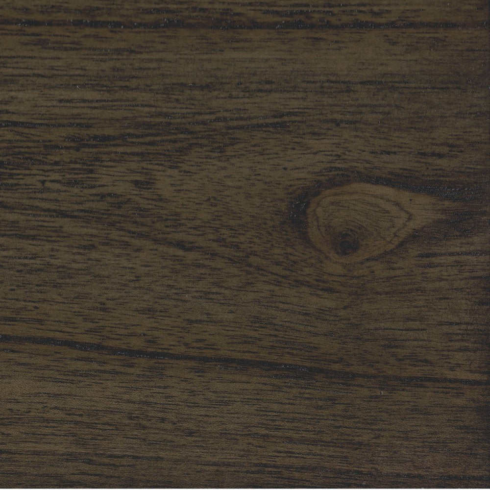 Belinda Credenza Desk with Shelves and Drawers | Classic Brown | 44’’ BM335965