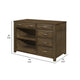 Belinda Credenza Desk with Shelves and Drawers | Classic Brown | 44’’ BM335965