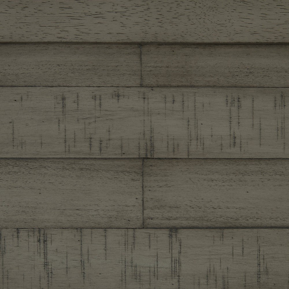 Anab Counter Height Bench | Foam Cushioned Polyester | Gray Wood BM336003