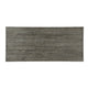 Anab Counter Height Table | Rectangular Gray Wood and Turnbuckle Base BM336004