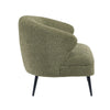 Neda Accent Chair | Soft Sage Green Boucle | Curved Barrel Back BM336015