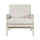 Mao Accent Armchair | Removable Cushion Cover | Soft Ivory Chenille BM336021