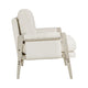 Mao Accent Armchair | Removable Cushion Cover | Soft Ivory Chenille BM336021