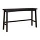Casy 4pc Bar Height Table Set | 3 Contoured Stools | Black Rubberwood BM336035