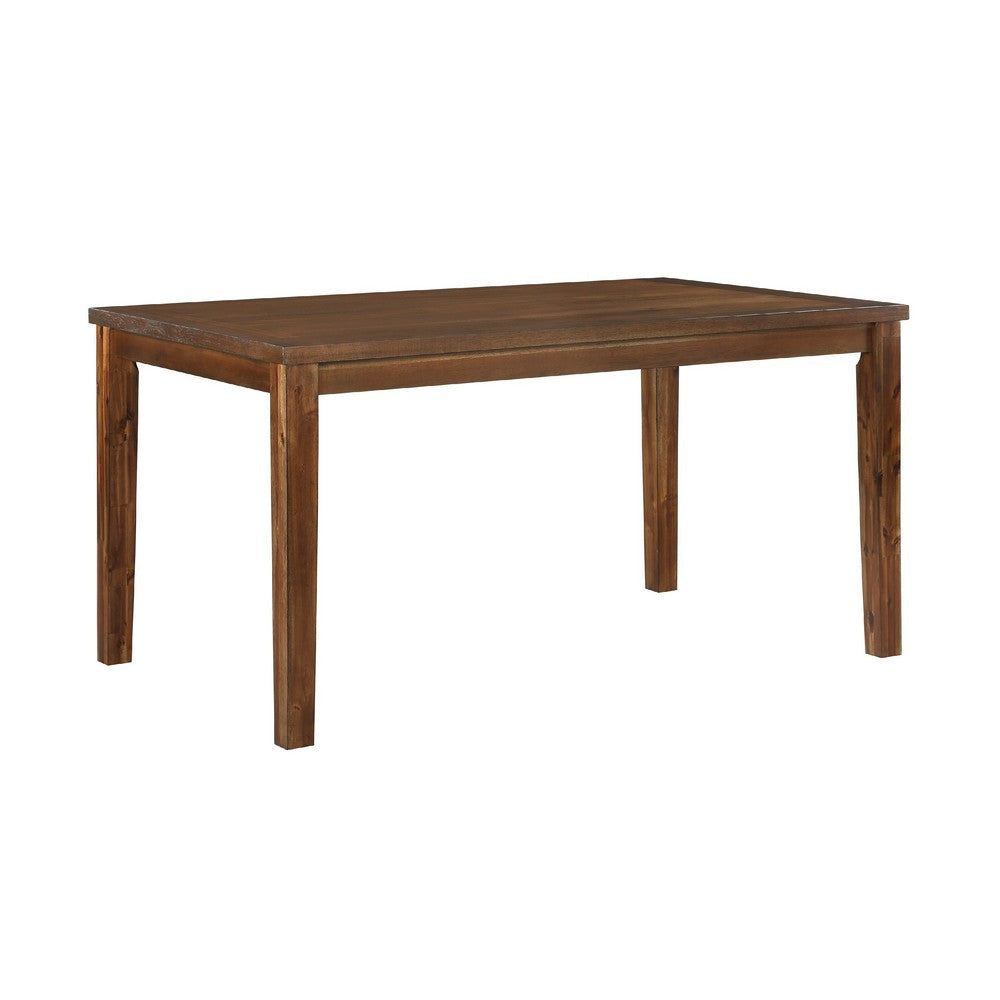 Penny 7pc Dinette Set | Table and 6 Beige Dining Chairs | Cherry Wood BM336047