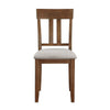 Penny 7pc Dinette Set | Table and 6 Beige Dining Chairs | Cherry Wood BM336047
