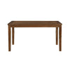 Penny 7pc Dinette Set | Table and 6 Beige Dining Chairs | Cherry Wood BM336047