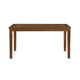 Penny 7pc Dinette Set | Table and 6 Beige Dining Chairs | Cherry Wood BM336047