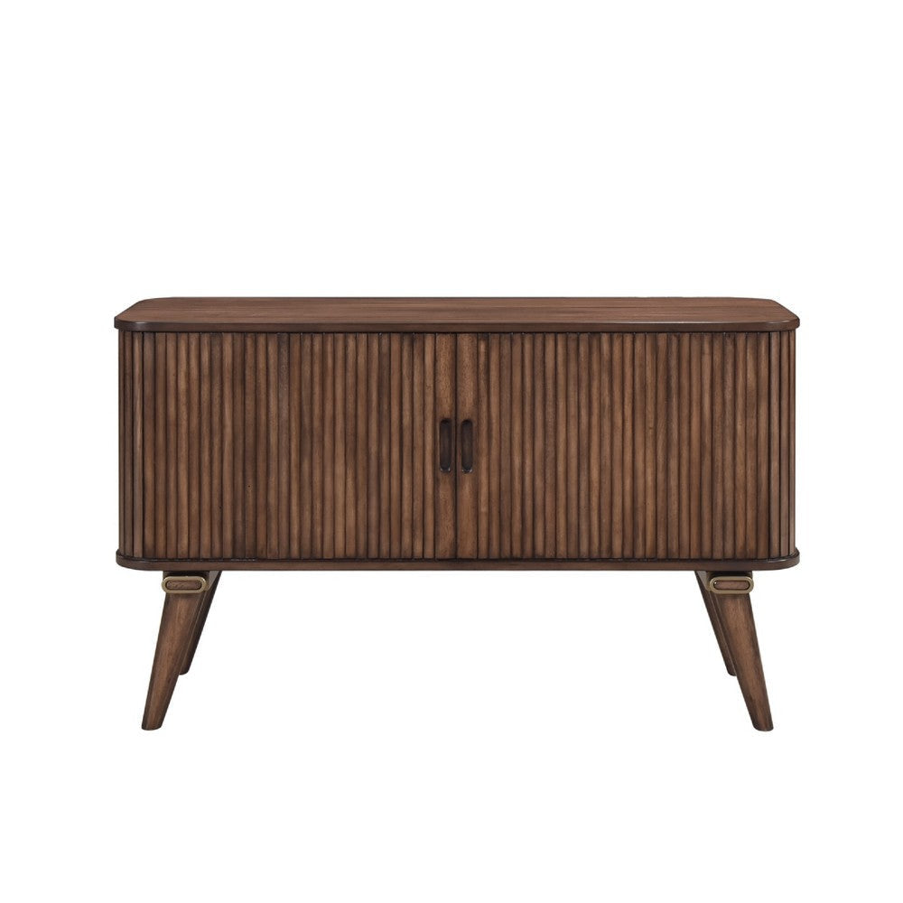 Manny Sideboard Buffet Console | 2 Drawers | Shelves and Doors | Brown BM336052