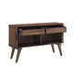 Manny Sideboard Buffet Console | 2 Drawers | Shelves and Doors | Brown BM336052