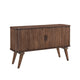 Manny Sideboard Buffet Console | 2 Drawers | Shelves and Doors | Brown