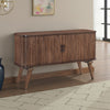 Manny Sideboard Buffet Console | 2 Drawers | Shelves and Doors | Brown
