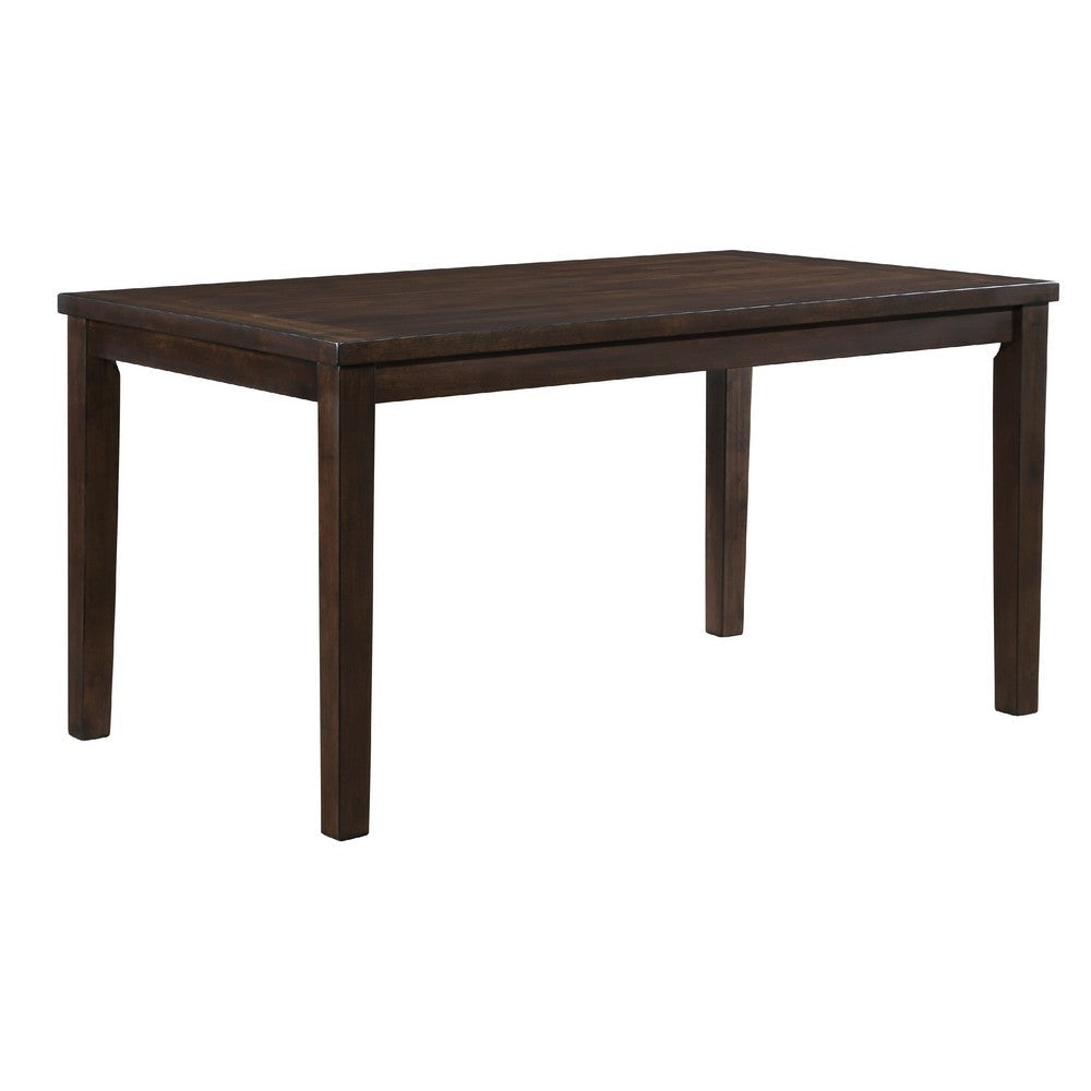 Cherie 7pc Dinette Set | Table and 6 X Back Dining Chairs | Brown BM336054