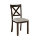 Cherie 7pc Dinette Set | Table and 6 X Back Dining Chairs | Brown BM336054
