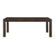 Harry Dining Table | Straight Legs | Rectangular Brown Acacia 79"