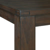 Harry Dining Table | Straight Legs | Rectangular Brown Acacia 79"