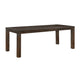 Harry Dining Table | Straight Legs | Rectangular Brown Acacia 79"