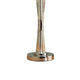 Terry Table Lamp with Bubble Infused Glass Tube | Chrome Metal 27’’ BM336076