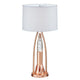 Gerry Table Lamp with 3 Bulb 4 Way Socket Switch | Copper Metal 30’’ BM336080