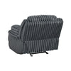 Rexy Manual Glider Reclining Chair | Textured Dark Gray Corduroy BM336103