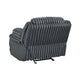 Rexy Manual Glider Reclining Chair | Textured Dark Gray Corduroy BM336103