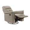 Briz Manual Swivel Recliner Chair | Top Grain Leather Latte Brown BM336125