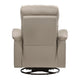 Briz Manual Swivel Recliner Chair | Top Grain Leather Latte Brown BM336125