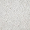Modern Pouf Ottoman | Plush Off White Faux Fur Texture | 16’’ Square BM336172