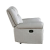 Ben Manual Reclining Chair | 41’’ | Gray Microfiber | Nailhead Trims BM336231