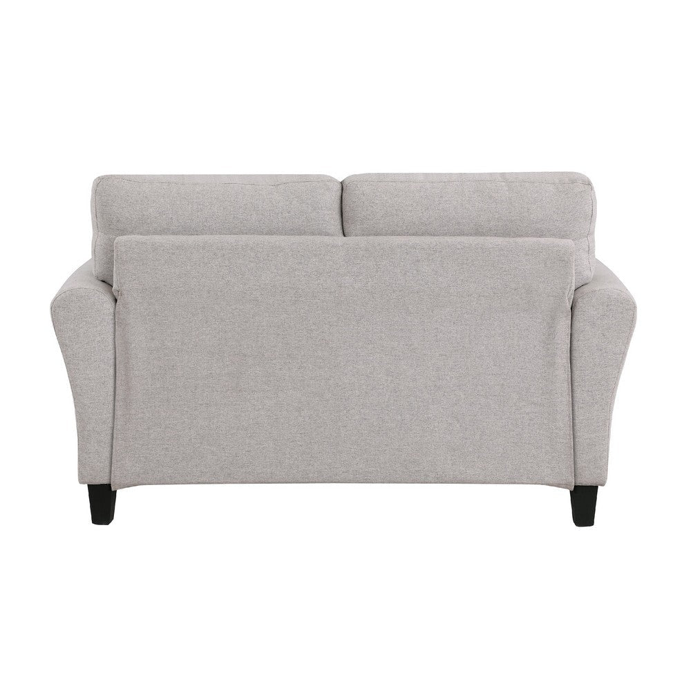 Leroi Loveseat | 58’’ | Gray Fabric and Round Flared Armrests BM336238