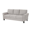 Leroi Sofa | 81’’ | Gray Fabric and Round Flared Armrests BM336239