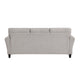 Leroi Sofa | 81’’ | Gray Fabric and Round Flared Armrests BM336239