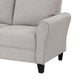 Leroi Sofa | 81’’ | Gray Fabric and Round Flared Armrests BM336239
