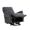 Woxo Power Lift Recliner Chair with Heat Massage | Gray Microfiber BM336270