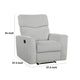 Manual Recliner Chair | 38’’ | Gray Polyester Padded Seat | Pull Tab BM336271