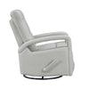 Kamo Manual Recliner Swivel Chair | 32’’ | Smoke Gray Faux Leather BM336278