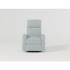 Leox Manual Recliner Chair | 30’’ | Light Blue Boucle | 360 Swivel BM336281