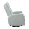 Leox Manual Recliner Chair | 30’’ | Light Blue Boucle | 360 Swivel BM336281