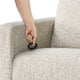 Yujo Recliner Chair | Manual | 30’’ | Beige Chenille | 360 Swivel BM336282