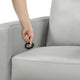 Yujo Recliner Chair | Manual | 30’’ | Gray Faux Leather | 360 Swivel BM336283