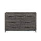 Deena 59’’ Dresser | Brown Gray Melamine Veneer | 7 Drawers BM336318