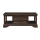 Tabby Lift-Top Coffee Table | Side Shelves and Caster Wheels | Brown BM336342