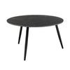 Lyra 3pc Occasional Coffee Table Set | Nesting Black Stone Top | Black BM336350