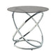 Marlyn 3pc Coffee End Table Set | Black Round Tempered Glass | Chrome BM336359