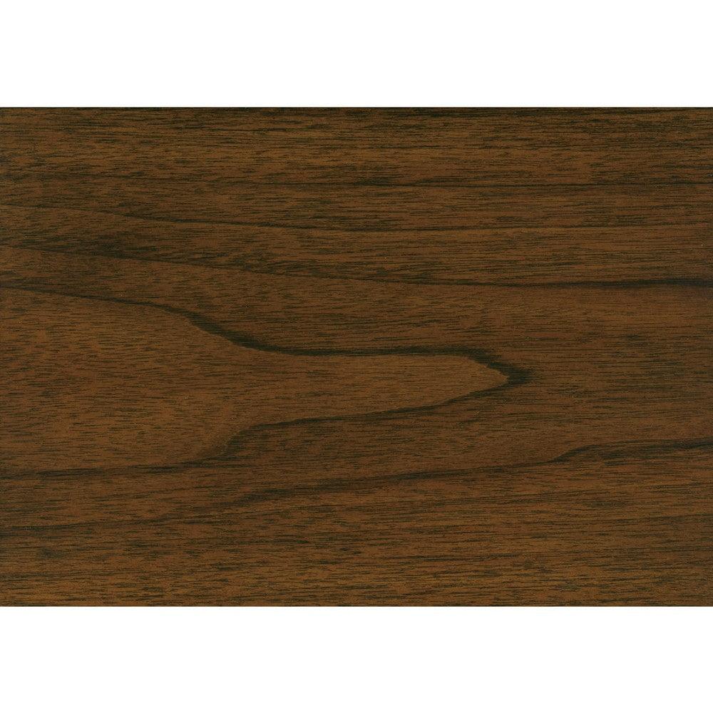 Voz Side End Table | Drawer and Open Shelf | Walnut Brown | Black 22’’ BM336362