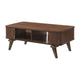 Manny Coffee Table | 2 Tambour Doors | A-Frame Walnut Brown 48’’ BM336366