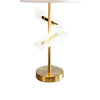 Limy 2pc Table Lamp Set | White Shade | Classic Gold Metal Base | 20’’ BM336395