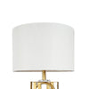 Limy 2pc Table Lamp Set | White Shade | Gold and Chrome Base | 29’’ BM336396
