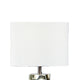Limy 2pc Table Lamp Set | White Shade | Silver Metal Resin Base | 29’’ BM336397
