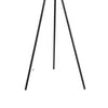 Azy Floor Lamp | Frosted White Shade | Tripod Base | Black Gold | 64’’ BM336399